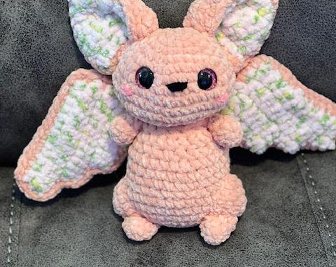 Luna ~ Plush, Customizable Amigurumi Bat
