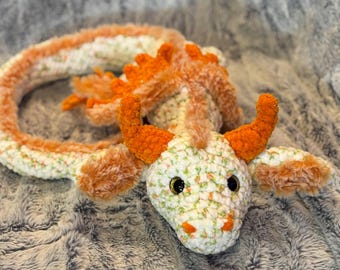 Ember - Dragón de fantasía ultra suave y adorable