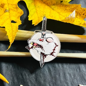 Betray the Rat King Acrylic Pin