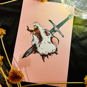 Betray the Rat King Mini Print