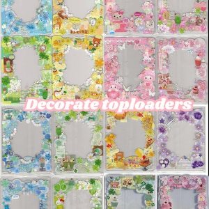 Deco Toploader Photocard Holder, Heisei retro