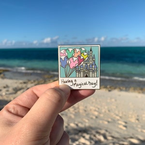 Magical Day Polaroid Enamel Pin image 4