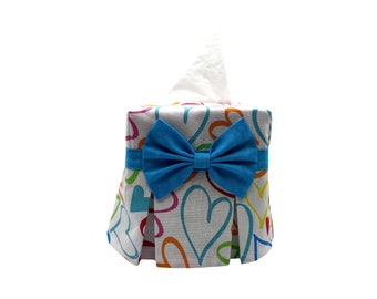 Small Cube Tissue Box Cover. Cube Tissue Box Cover. Square Tissue Box Cover, Mother’s Day Gift