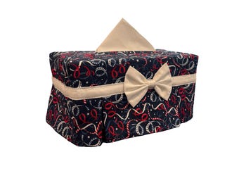 4th of July Tissue Box Cover: Patriotic Table Decor