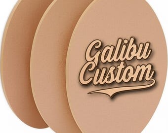 MDF Wood Circles for Crafts | 3pc Ultralight Blanks