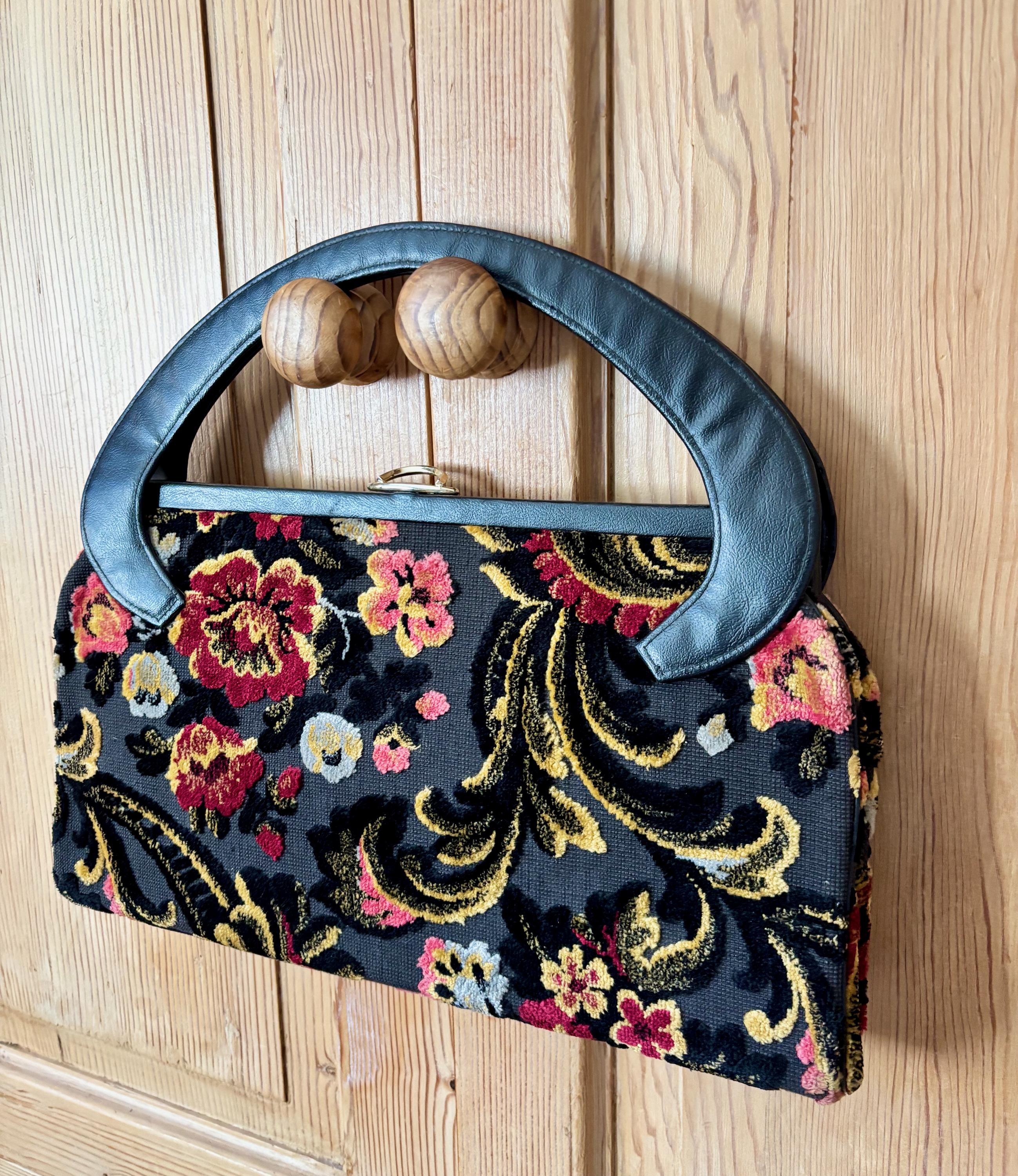 Vintage Chenille Bag - Etsy