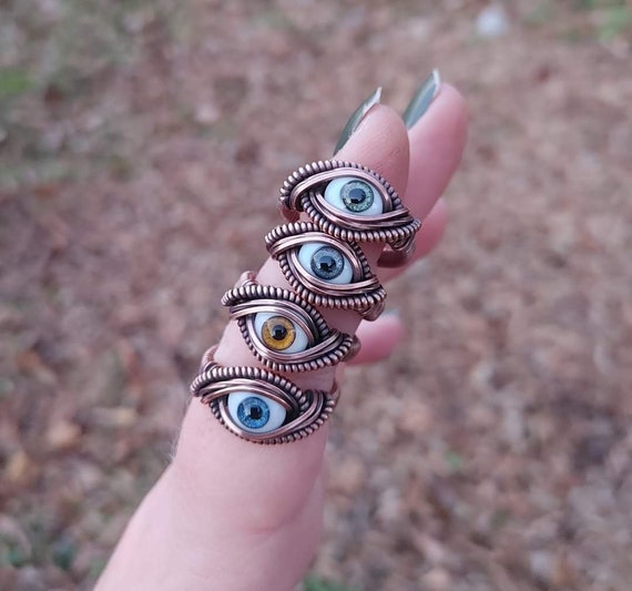 Nazar on sale amulet ring