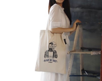 Bolso de mano de lona, bolso de mercado, bolso de mano de tela, diseño de bolso de mano, bolsa de mercado grande, bolsa de comestibles, bolso de hombro, bolso reutilizable ecológico