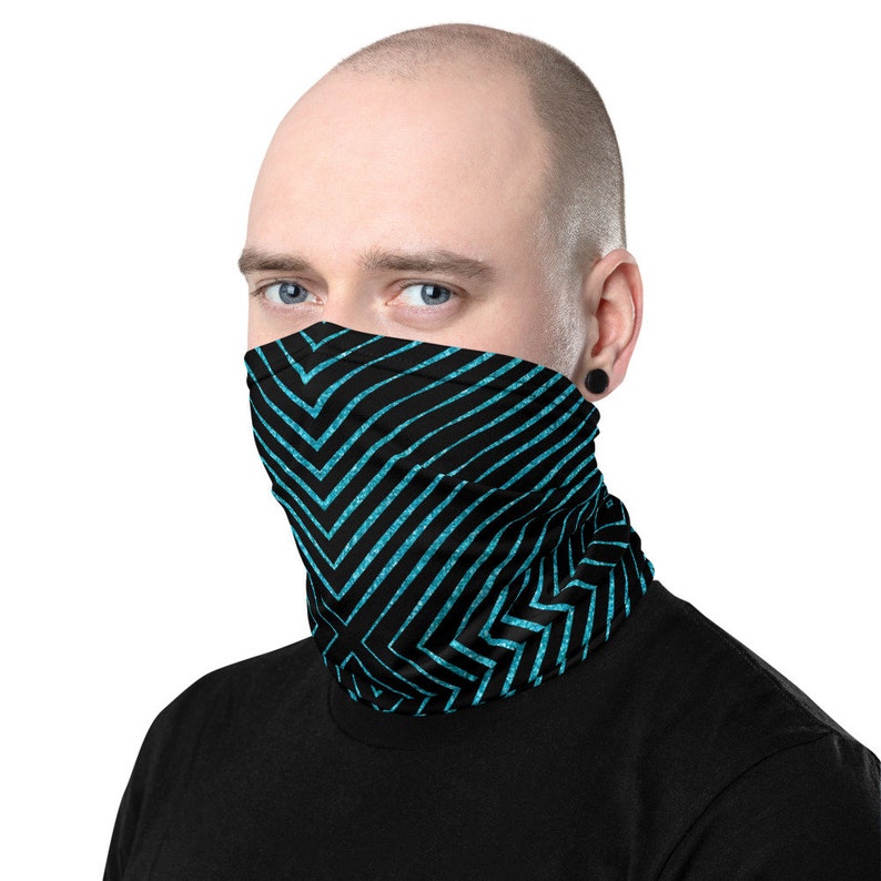 Unisex Pull up Face Mask & Neck Warmer. CA USA. Etsy