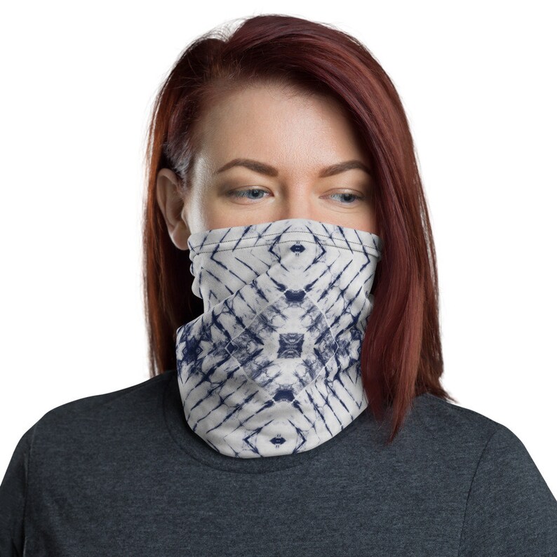 Pull up Face Mask and Neck Warmer . From CA USA. Etsy