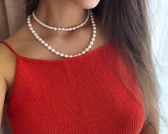 Patrón de camiseta de tirantes de lino de punto fácil: camisola de verano sin mangas (patrón PDF en inglés)