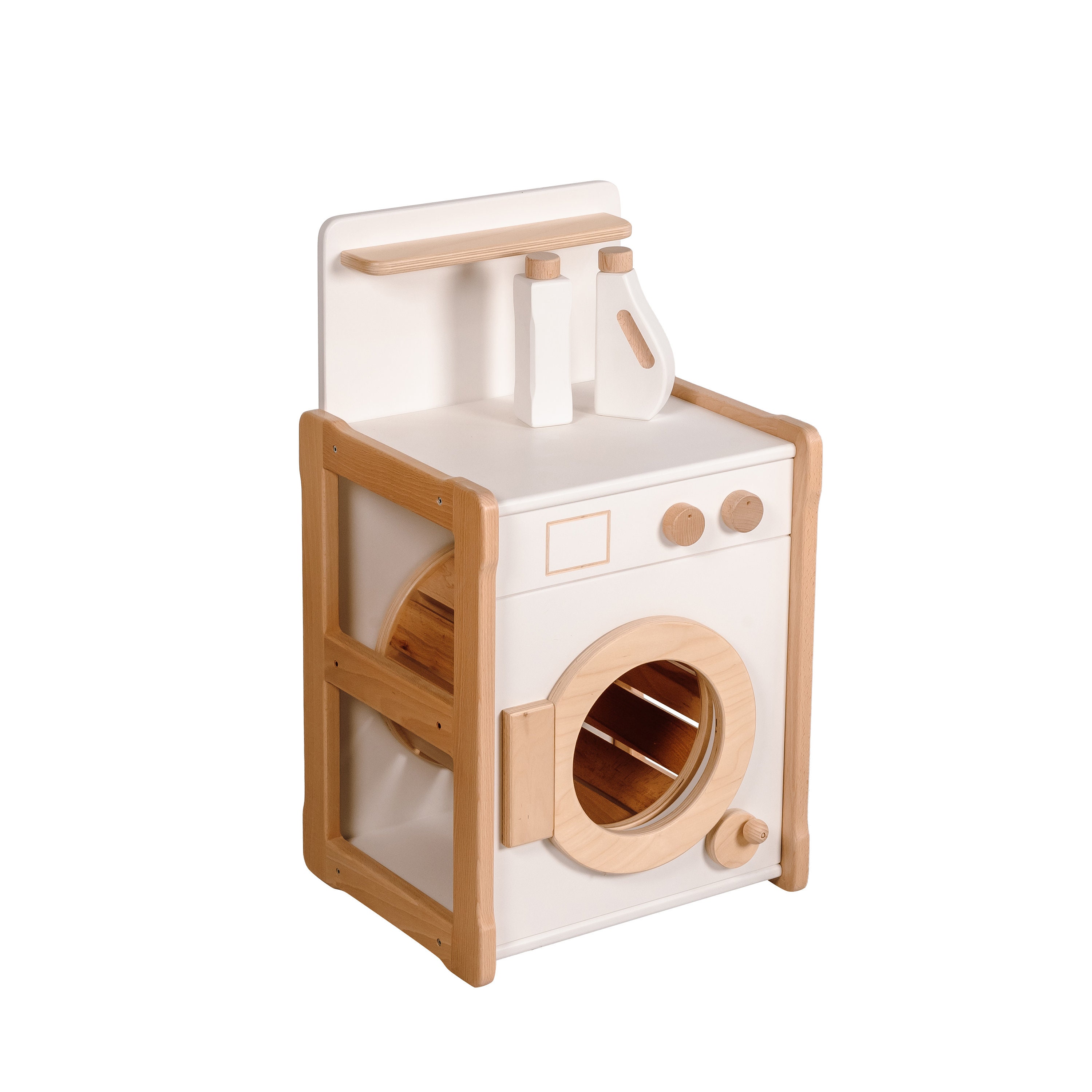 Childrens wooden washing machine hotsell