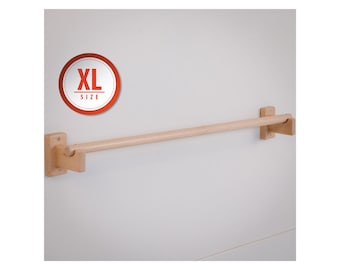 Montessori Pull up bar Extra LONG Wooden pull up bar Baby registry item