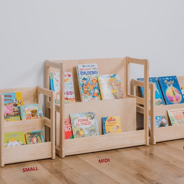 Modern Bookshelf Etsy