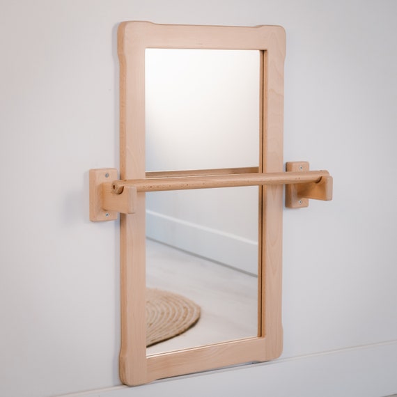 Miroir Montessori avec barre