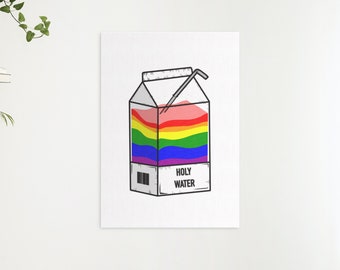 Art print Holy Queer Water