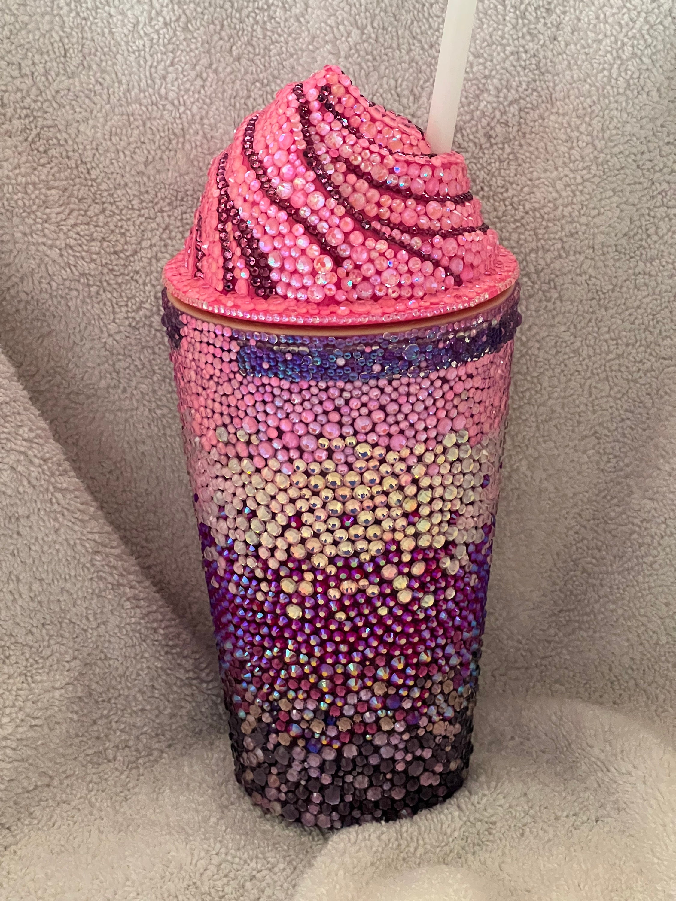 Black Friday 40oz Custom Rhinestone Tumbler 40oz 