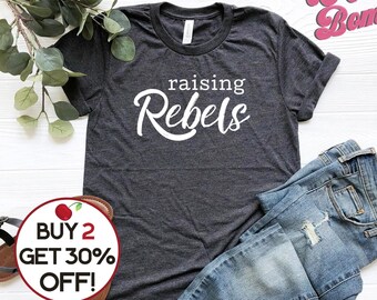 Heben Rebellen T-shirt, Rebel Mama Shirt, Geschenk für Mama, Plus Größen bis zu 4XL erhältlich