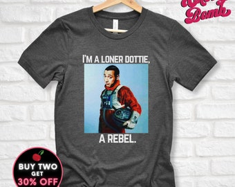 Funny Pee Wee Star Wars Rebel Parody TShirt, Nerdy Girl Gift Shirt, Geek Culture Shirt, Sci Fi Nerd 80s Nostalgia Gifts, Plus size to 4XL