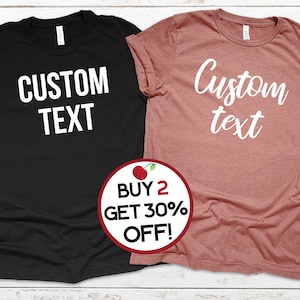Custom Text T-Shirt, Custom Graphic Tee, Personalized Shirt, Bachelorette Bride, Girl&#39;s Trip Shirts, Guy&#39;s Trip, Custom Plus Size Shirt 4XL