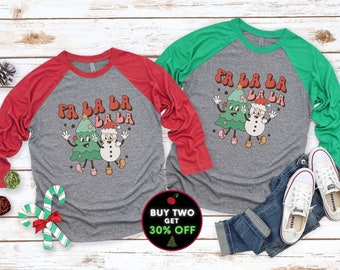 Retro Christmas Raglan Tshirt, Linda Camisa Vintage De Vacaciones, Camisas Familiares De Navidad, Camisas De Feliz Navidad, Trending Raglan Shirts, Muñeco De Nieve