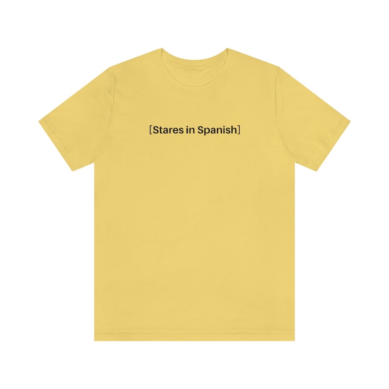 ラティーナTシャツ、面白いラティーナミームシャツ、ヒスパニック文化Tシャツ、テレノベラミーム、テレノベラTV字幕、スペイン語のメキシカーナスターズ、サイズ4XL Yellow