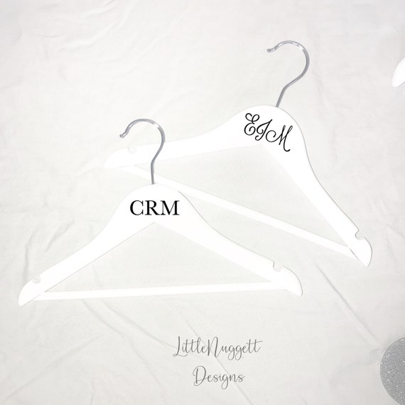 personalised baby coat hangers