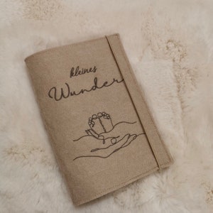 Mutterpasshülle kleines Wunder Babyfüße