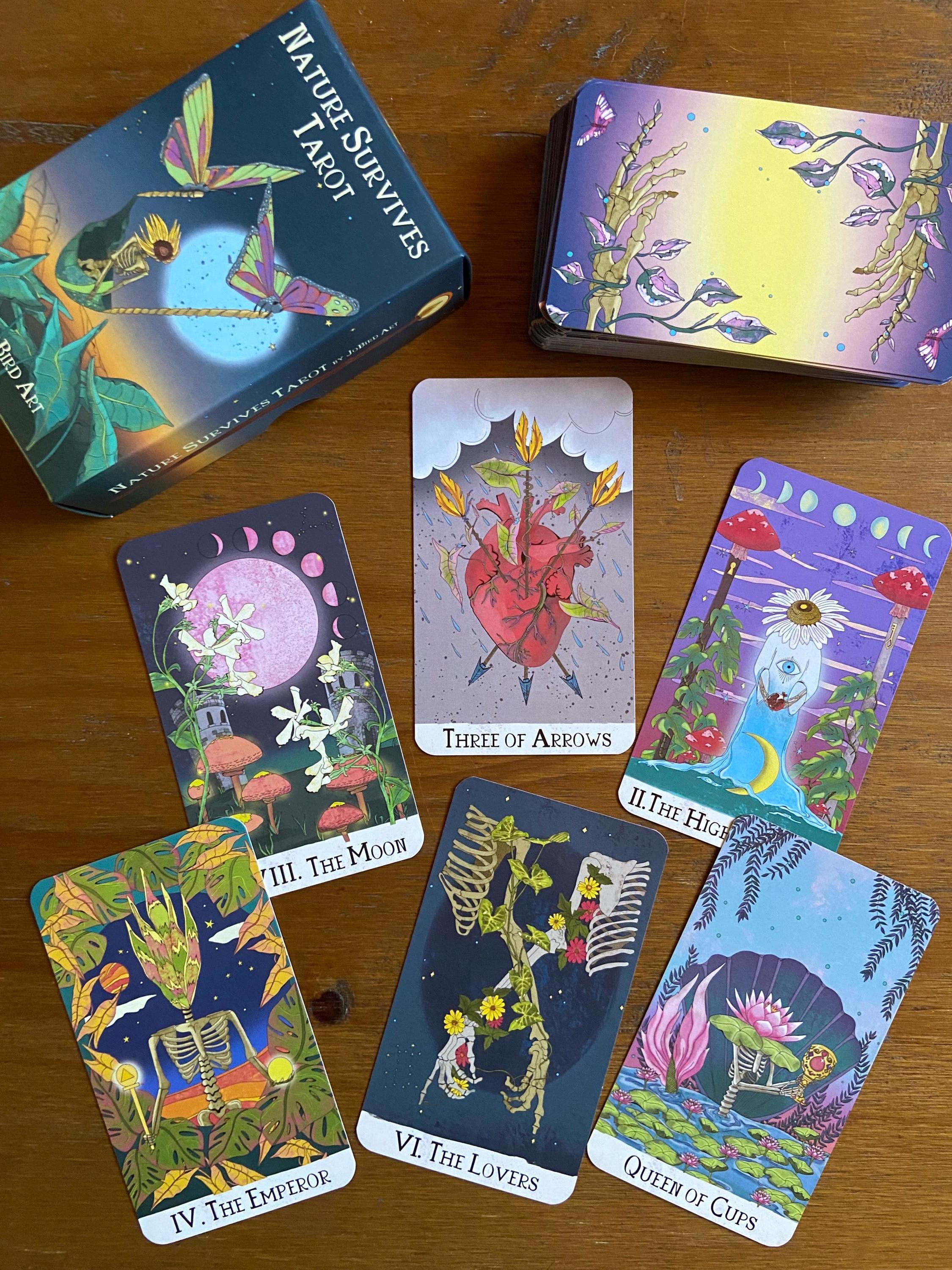 Nature Survives Tarot Deck: First Edition With Guide Book - Etsy