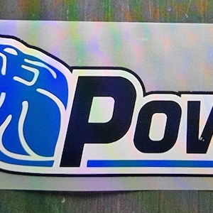 Scritta upower U. POWER INTER 2024 termoadesiva away maglia Inter blu