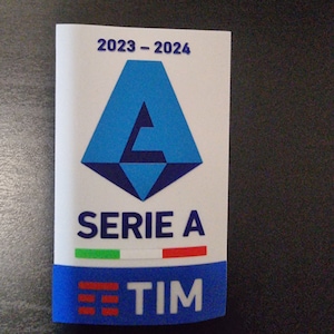 new inter milan rosette logo patch Juve 2023 2024 Tim series new