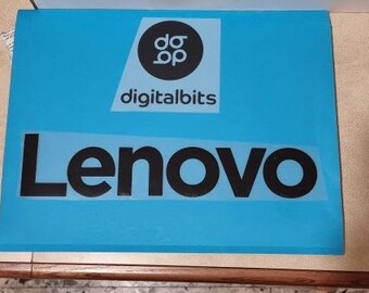 patch written wrote inter shirt LENOVO DIGITALBITS BLACK