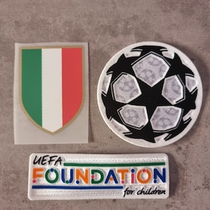 patch rozet logo patch 3x Napoli Champions cup foundation scudetto 2024 2023