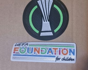 patch badge logo Roma Atalanta Fiorentina 2024 2025 new foundation + conference league Uefa new 2025 2026
