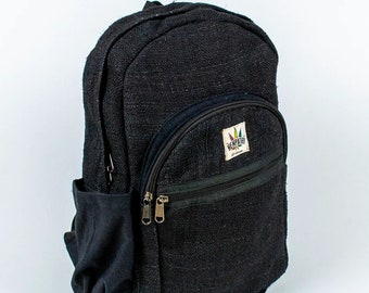 Hemp Backpack - Eco - Friendly Organic Hippie style Hemp BackPack