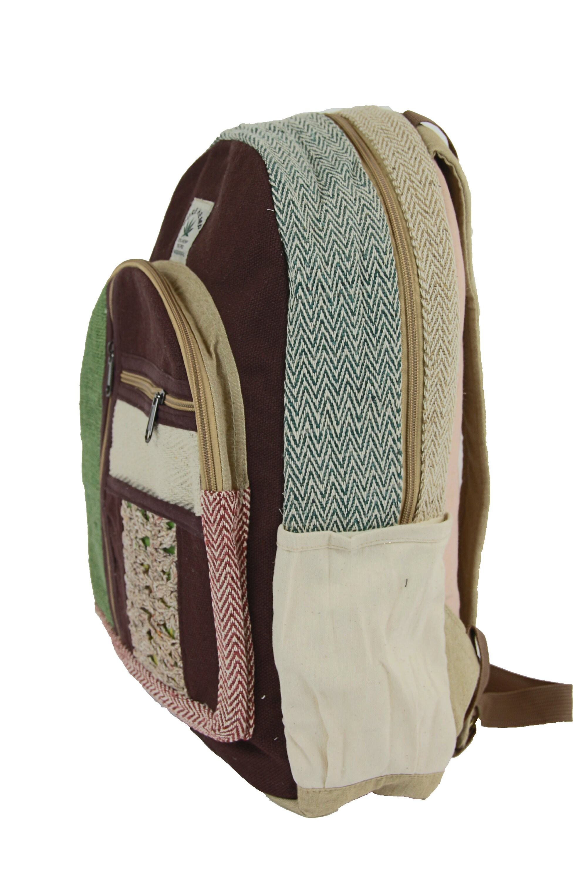 Natural Color Hemp Backpack Eco Friendly Organic Hippie Etsy