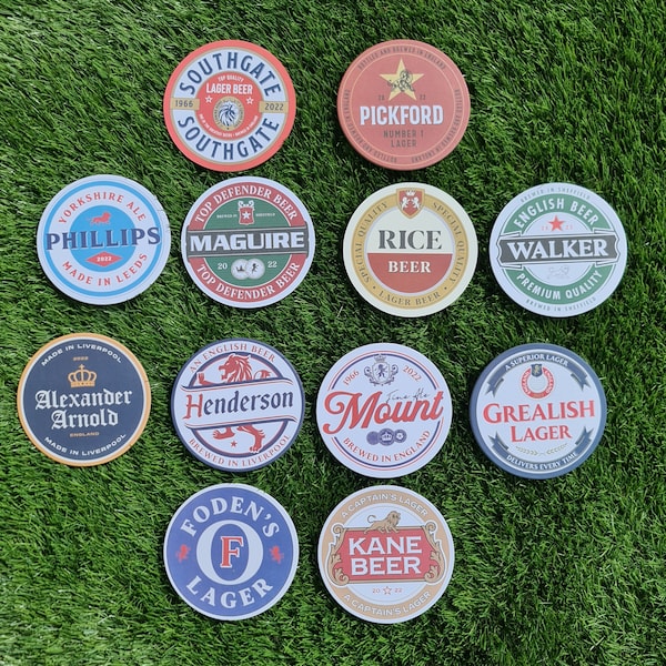 England beer mats / Father's Day/