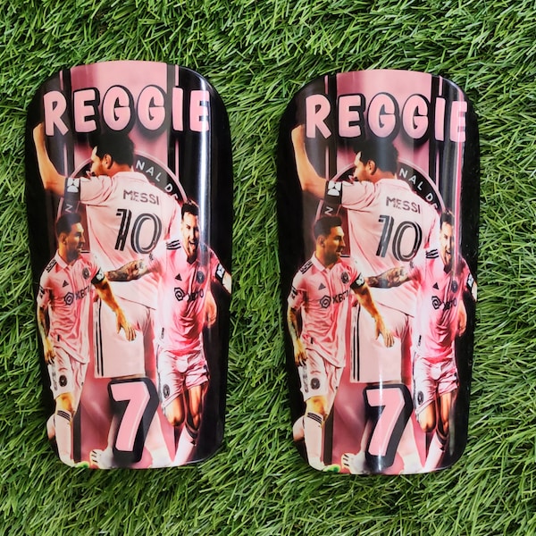 Personalised Shin Pads / Shin Guards, Customised Shin Pad, Personalised Football Gift, Kids, Teenager, Adult, Fifa, Fifa 23, football cards