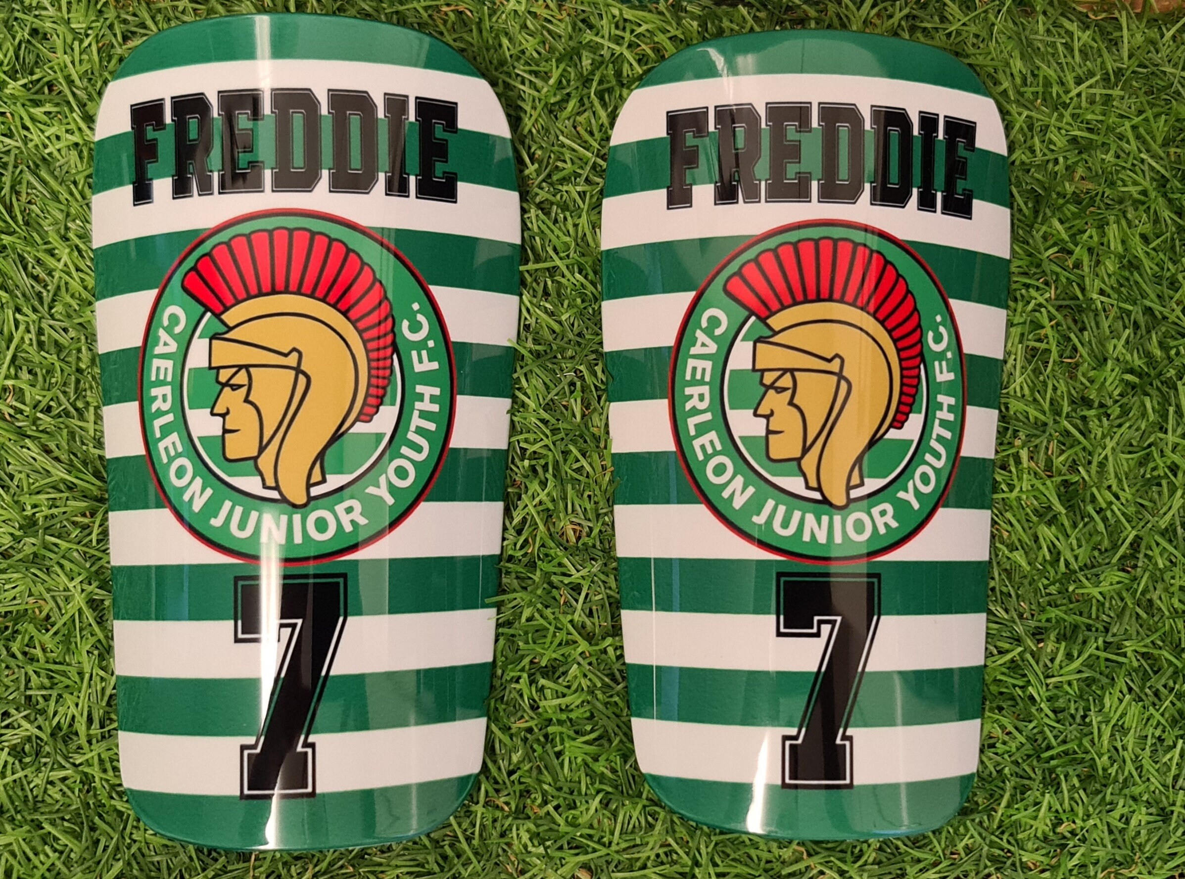 Personalised Shin Pads / Shin Guards Customised Shin Pad Etsy UK