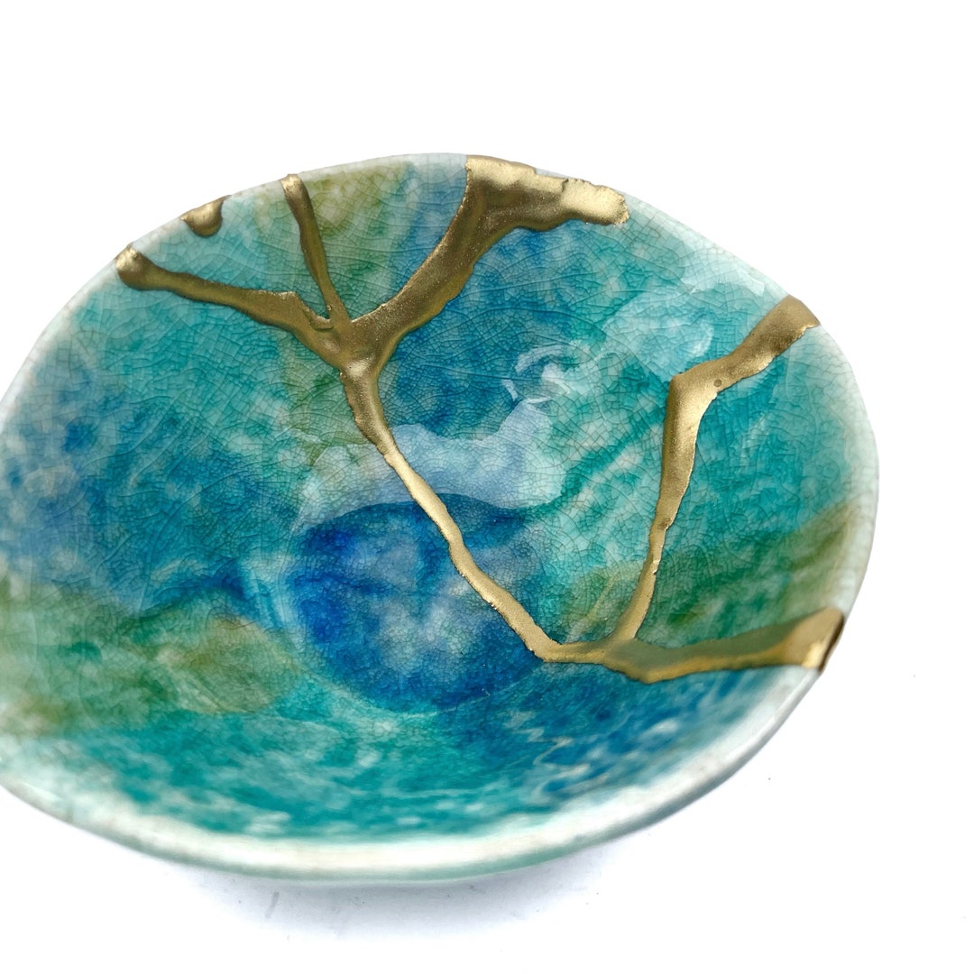 Kintsugi Gifts Kintsugi Bowl Japanese Art in Repairing With Etsy