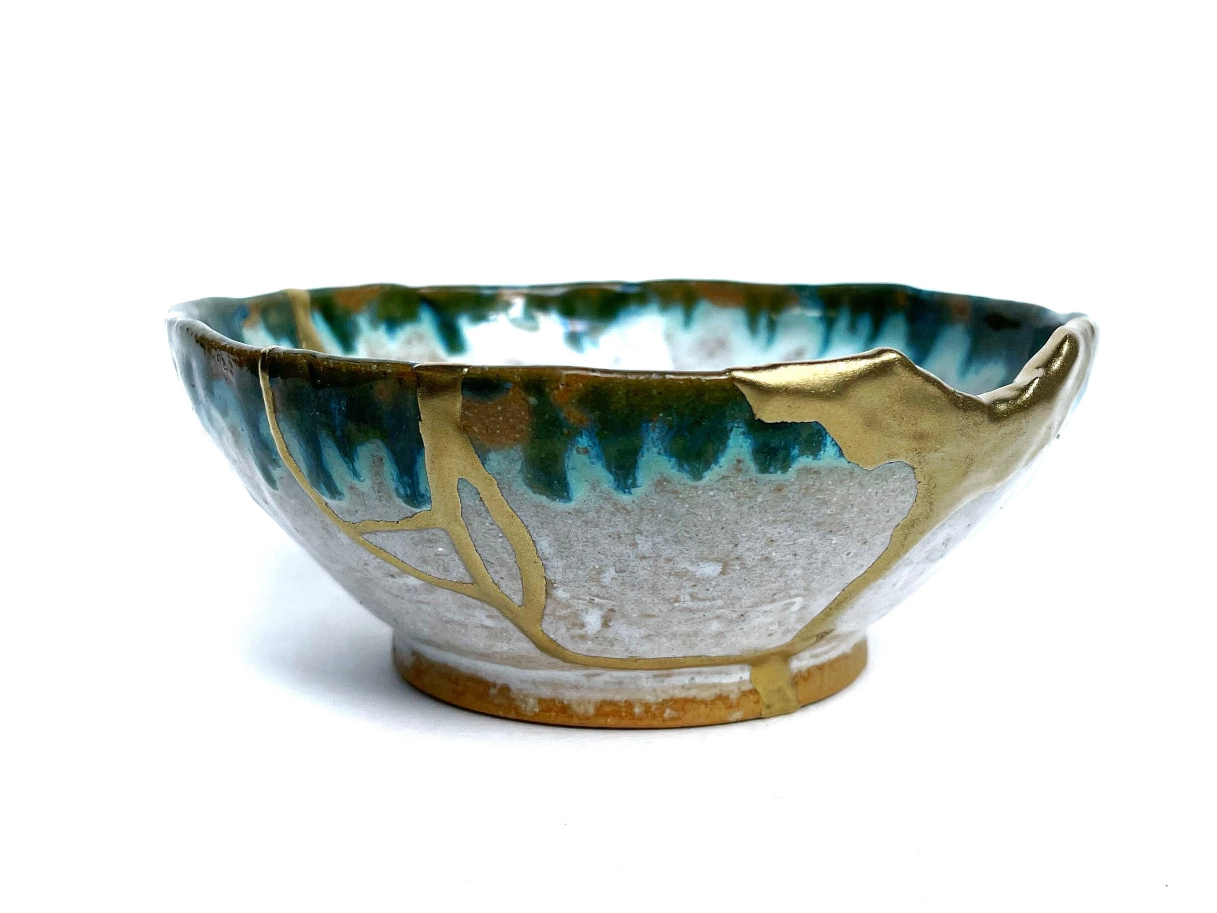 Kintsugi gifts kintsugi bowl Japanese art in repairing with Etsy