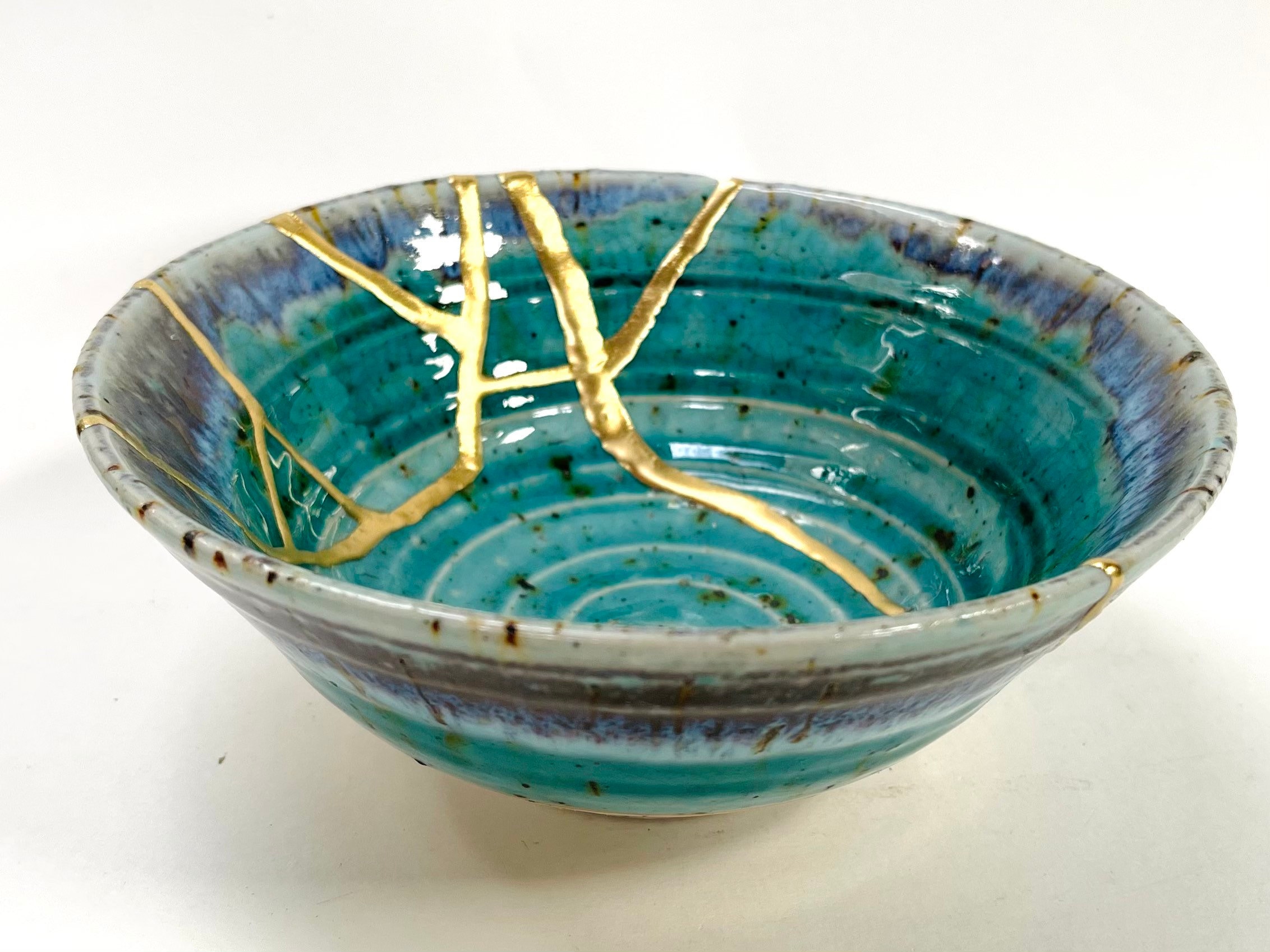 Kintsugi gifts kintsugi bowl japanese art in repairing with  etsy
