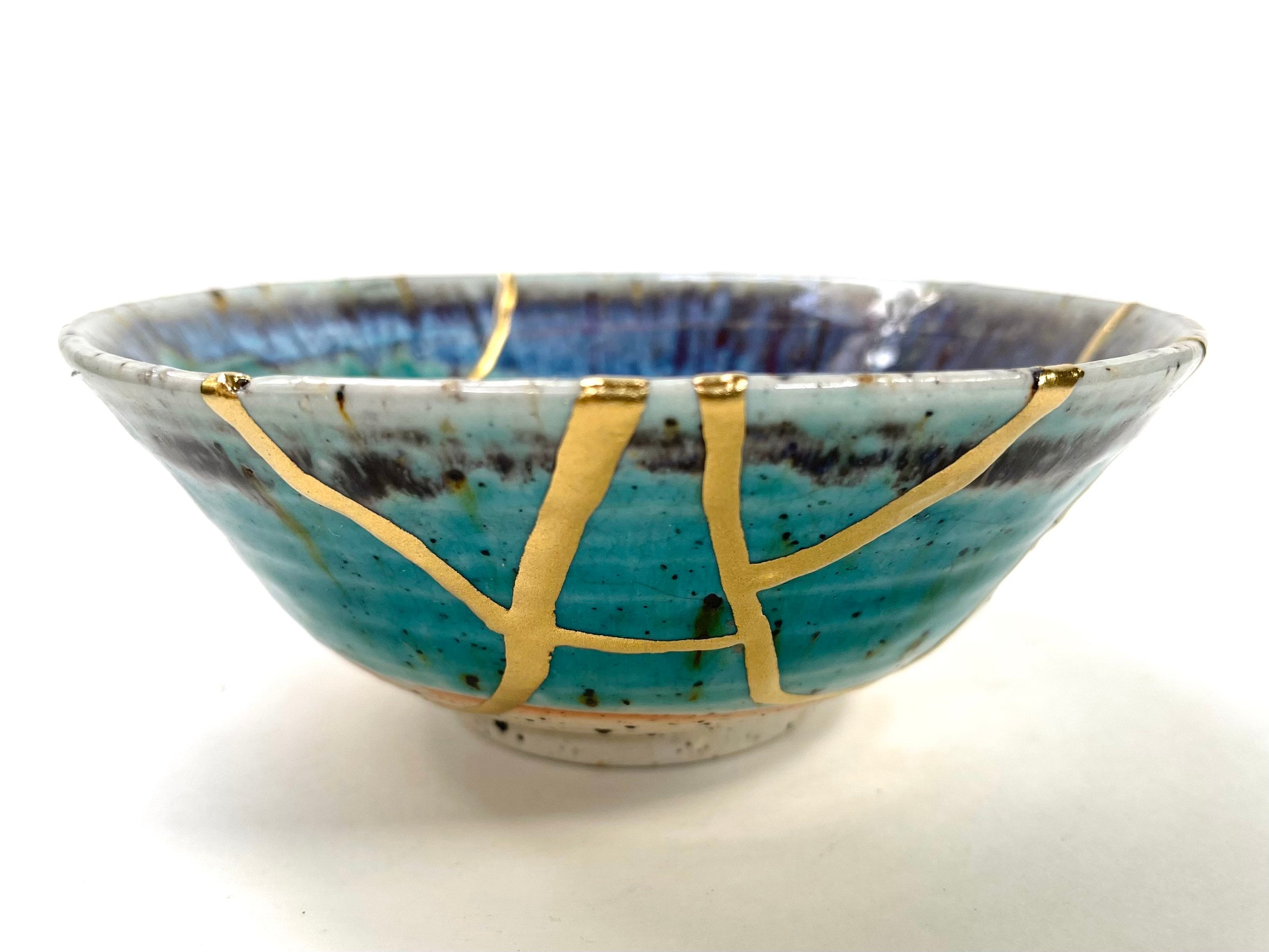 Kintsugi gifts kintsugi bowl japanese art in repairing with  etsy