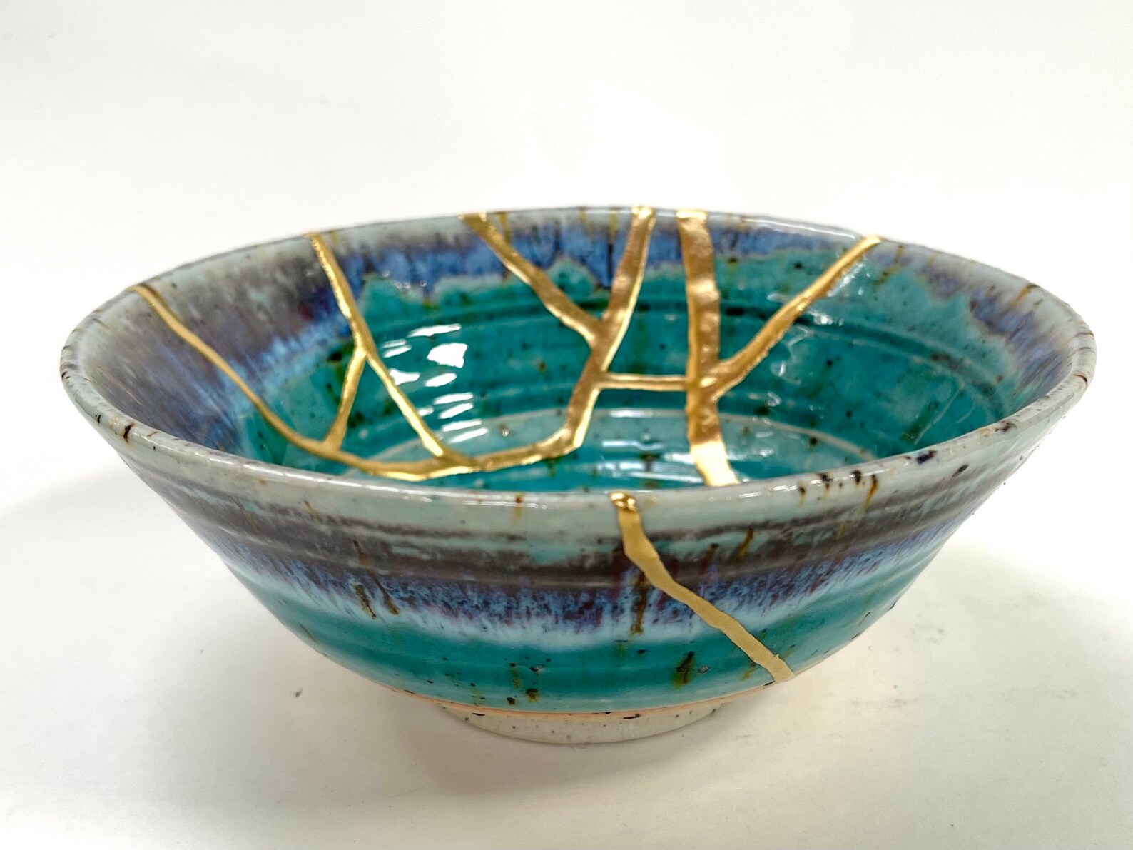 Kintsugi gifts kintsugi bowl Japanese art in repairing with Etsy