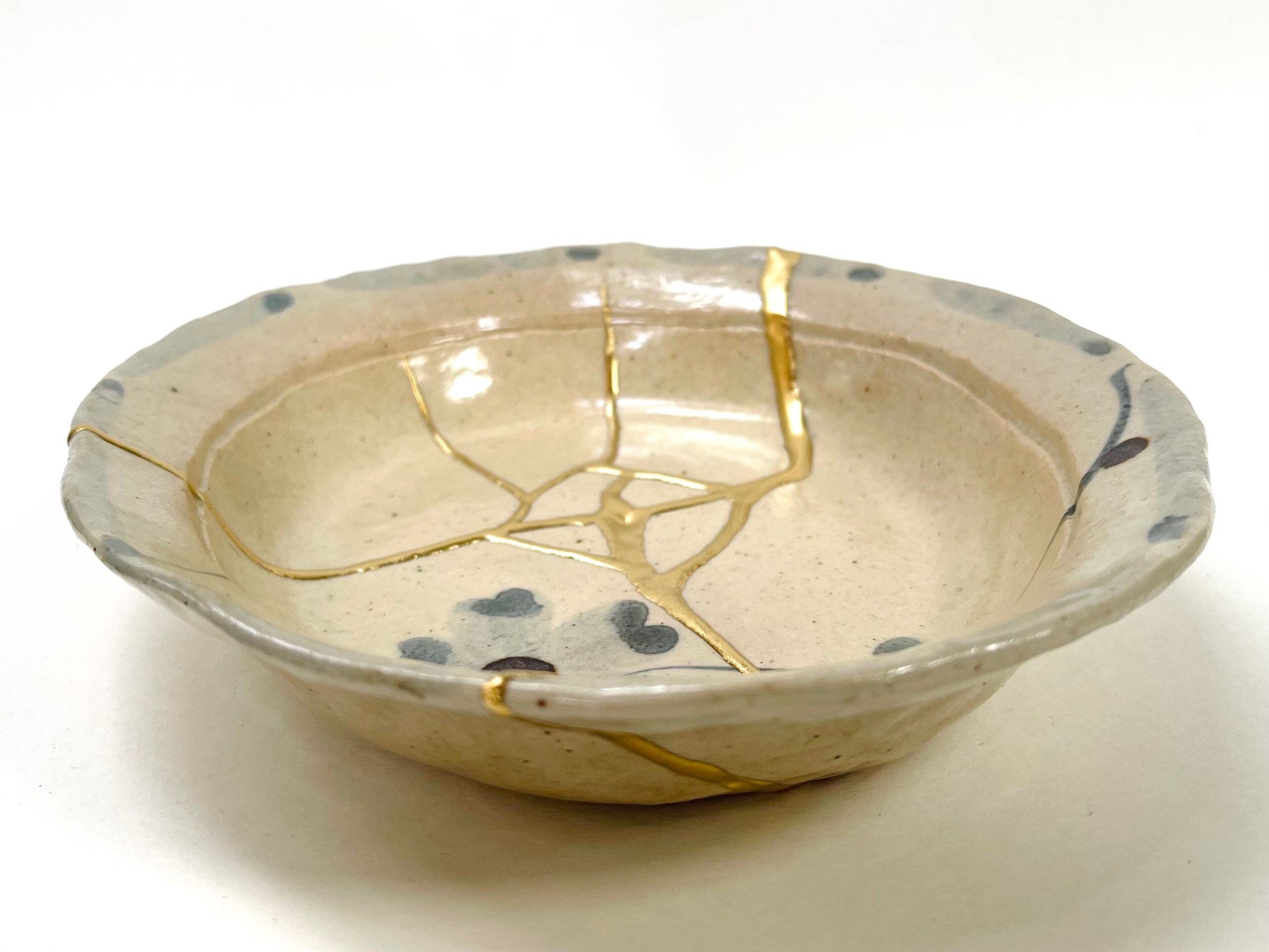 Kintsugi gifts kintsugi bowl Japanese art in repairing with Etsy