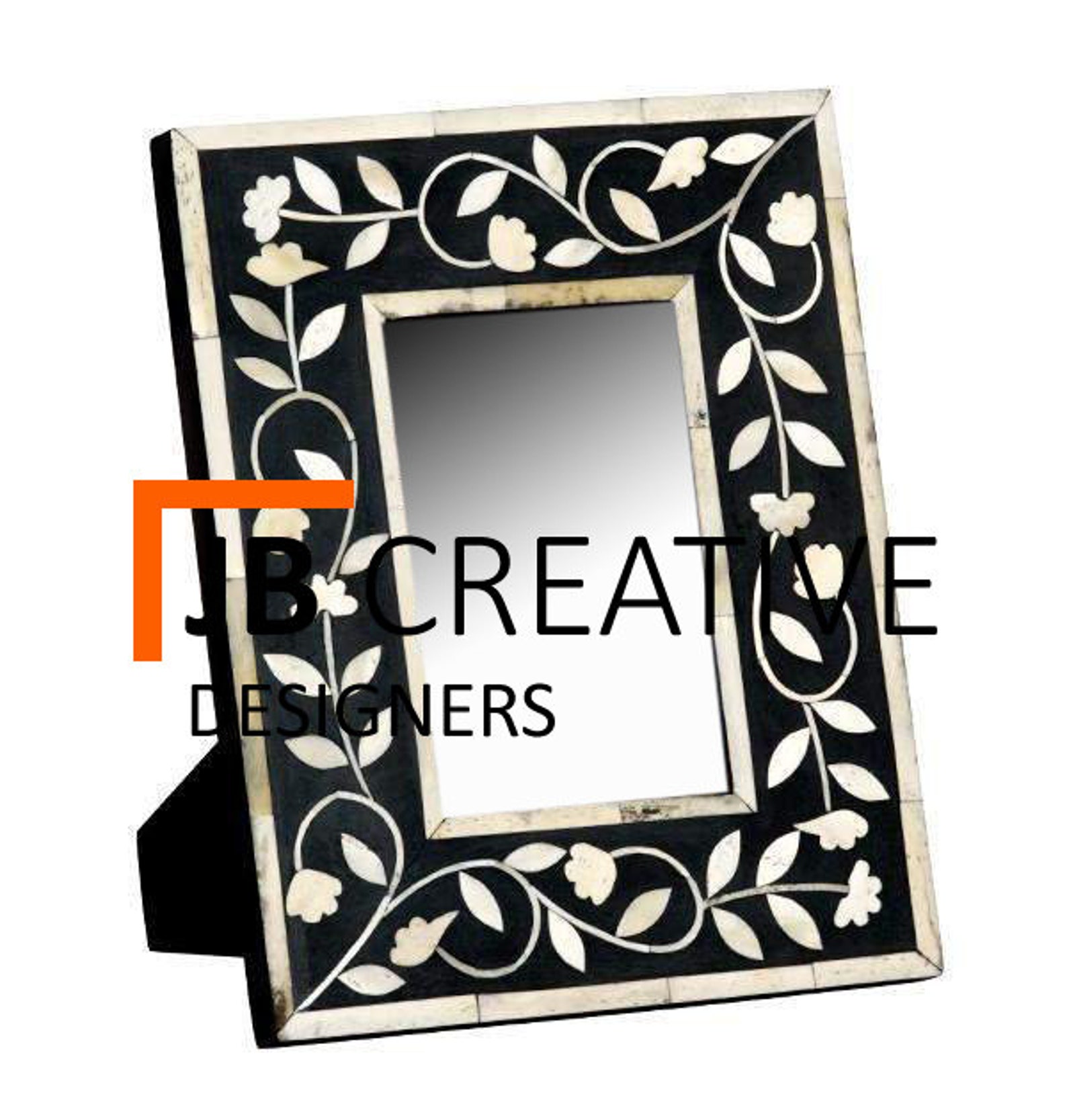 Bone Inlay Photo Frame Picture Frame Handmade Frame Antique Etsy