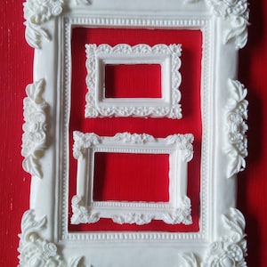 Embellishments Baroque resin frames