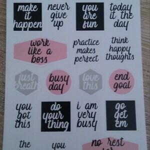 Stickers autocollants