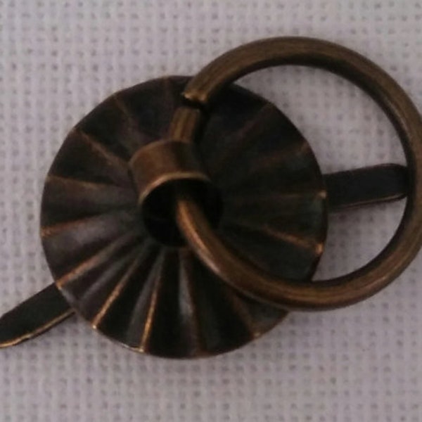 Anneaux, Attache-Parisiennes en bronze 12mm