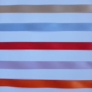Ruban Galon Mercerie en Satin plusieurs coloris aux choix (X1 unité)